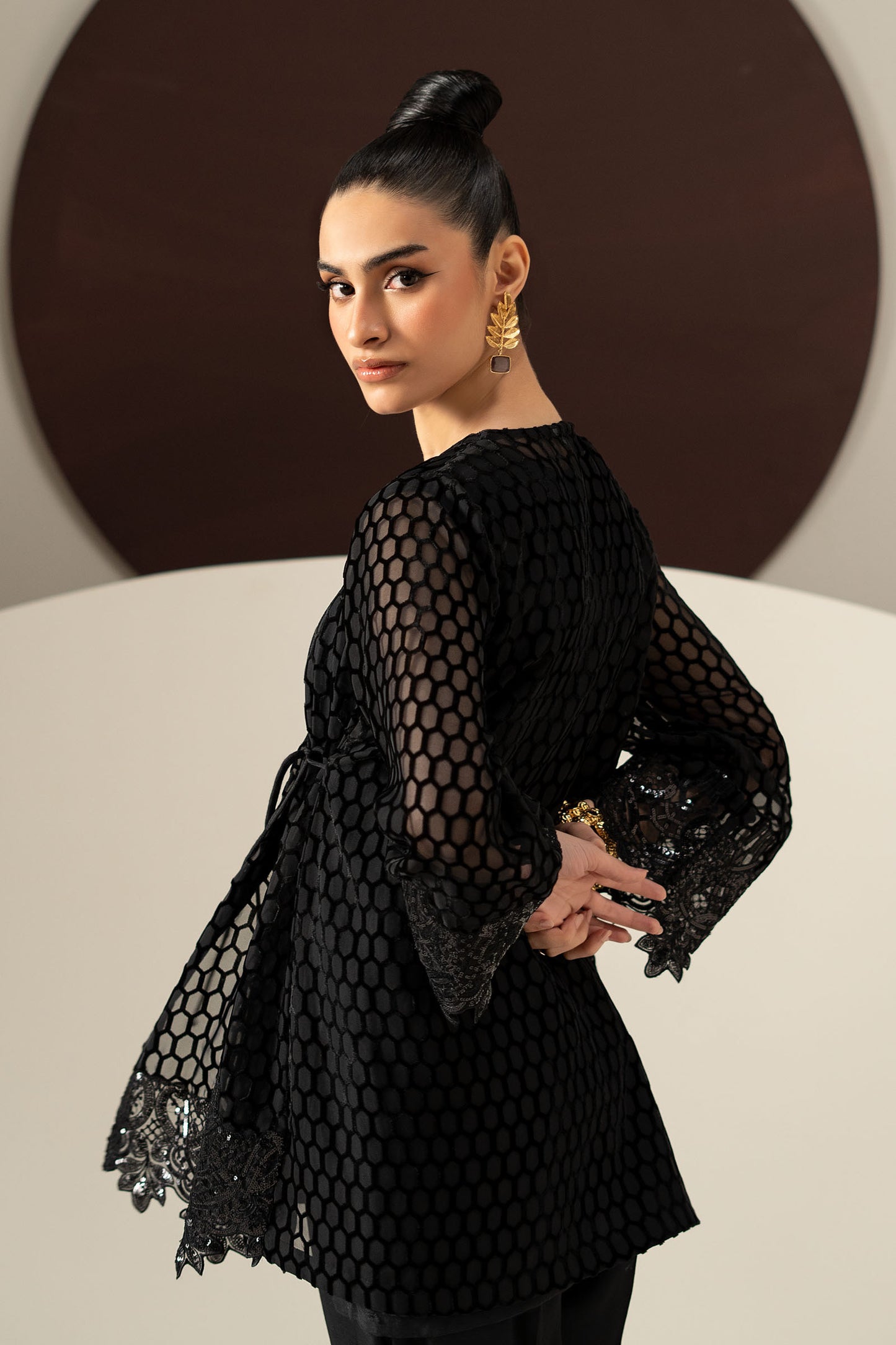 3 Piece Embroidered Palachi Suit