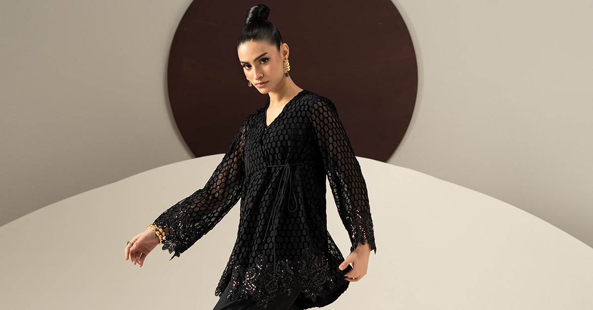 3 Piece Embroidered Palachi Suit