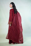 3 Piece Embroidered Khaddar Suit