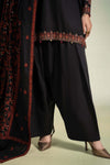 3 Piece Embroidered Linen Suit