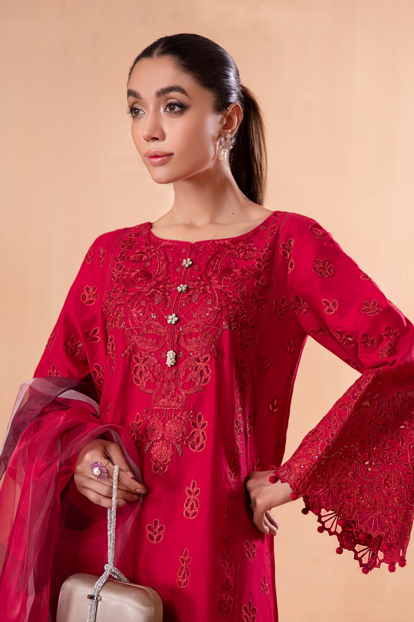 3 Piece Embroidered Lawn Suit