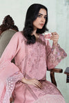 3 Piece Embroidered Dobby Lawn Suit