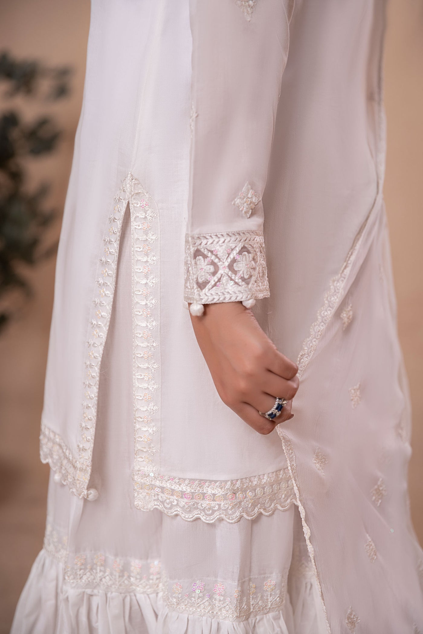 3 Piece Embroidered Lawn Suit