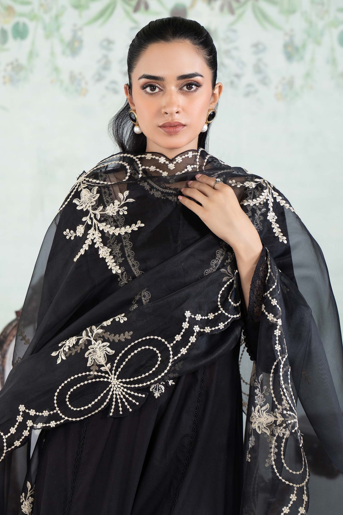 3 Piece Dyed Lawn Suit