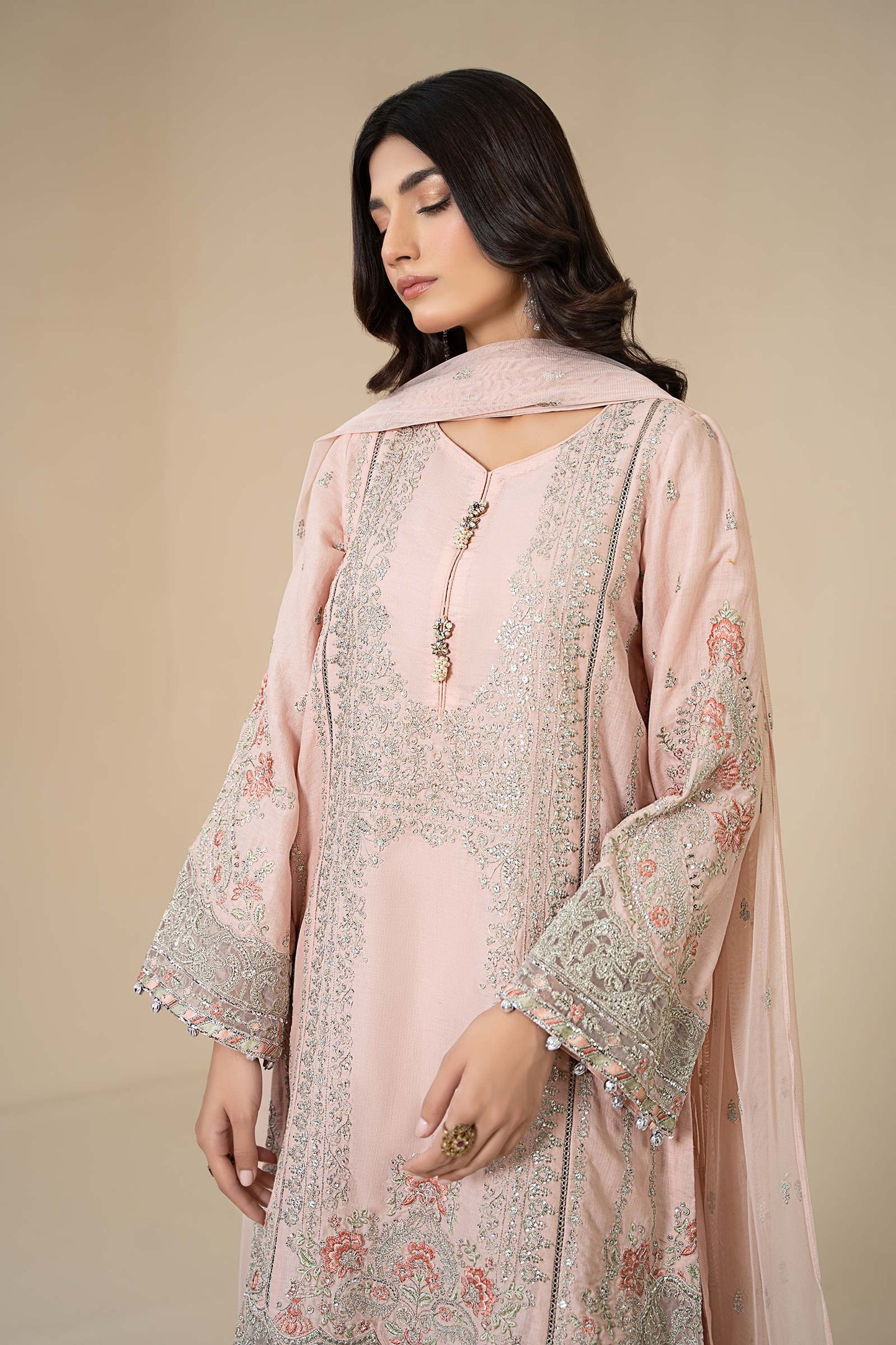 3 Piece Embroidered Lawn Suit