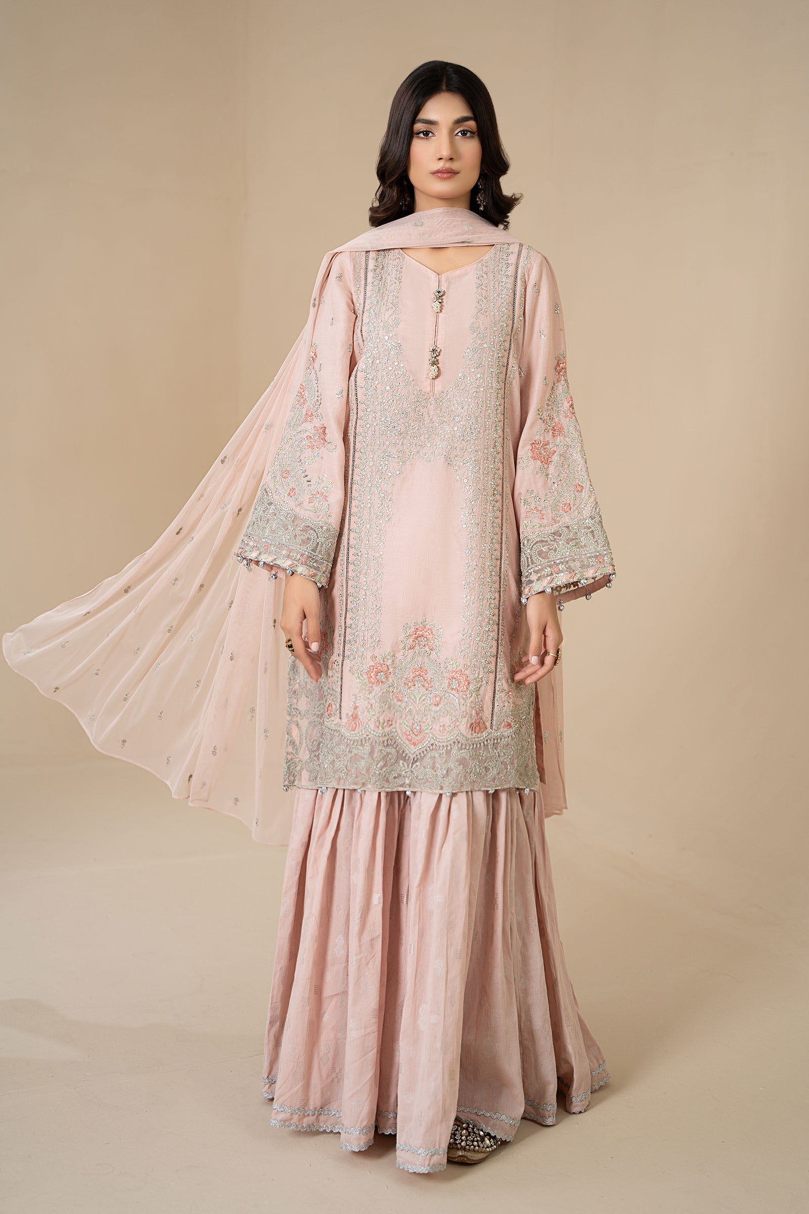 3 Piece Embroidered Lawn Suit