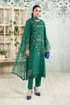 3 Piece Embroidered Jacquard Lawn Suit