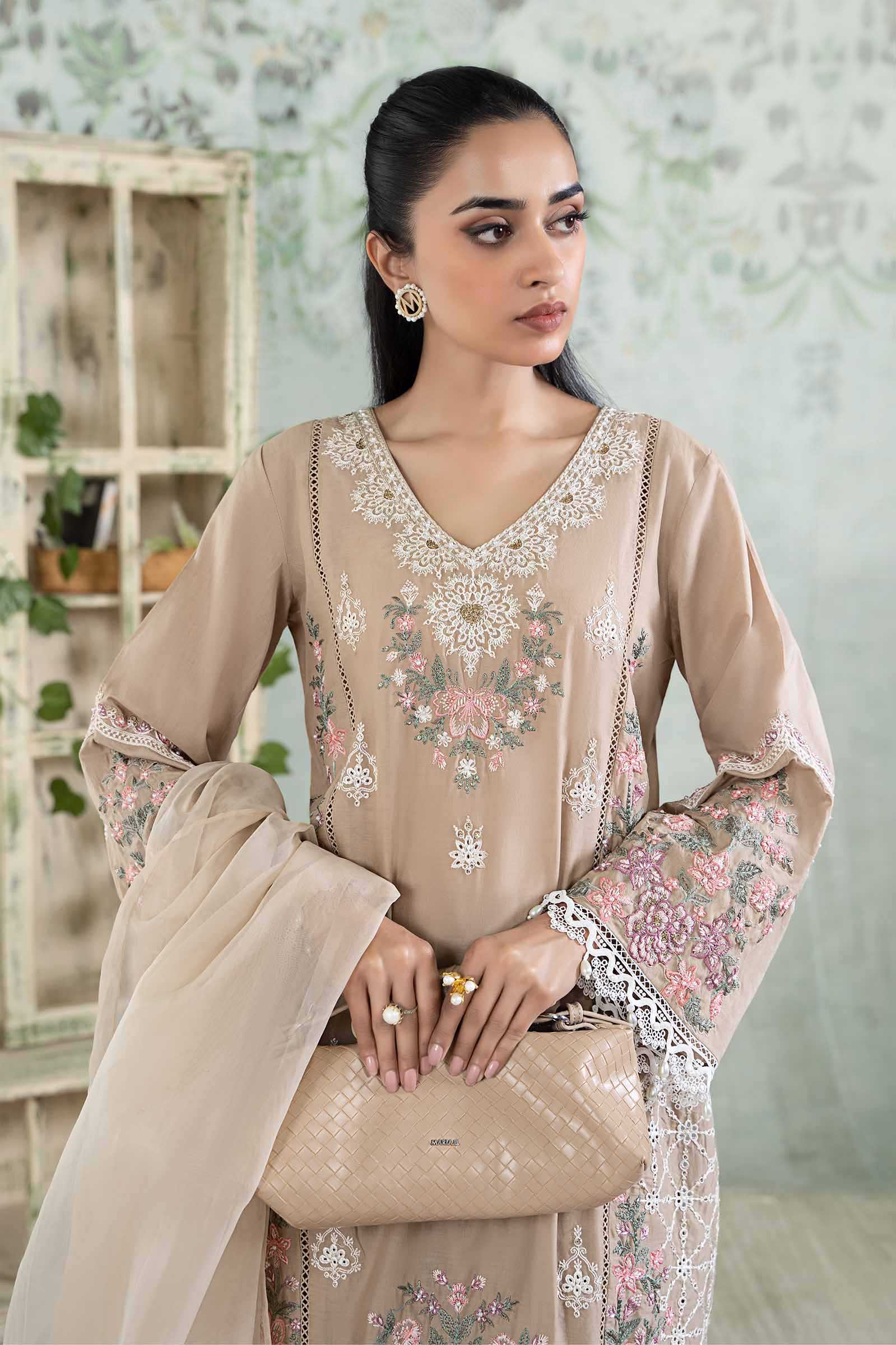 3 Piece Embroidered Lawn Suit