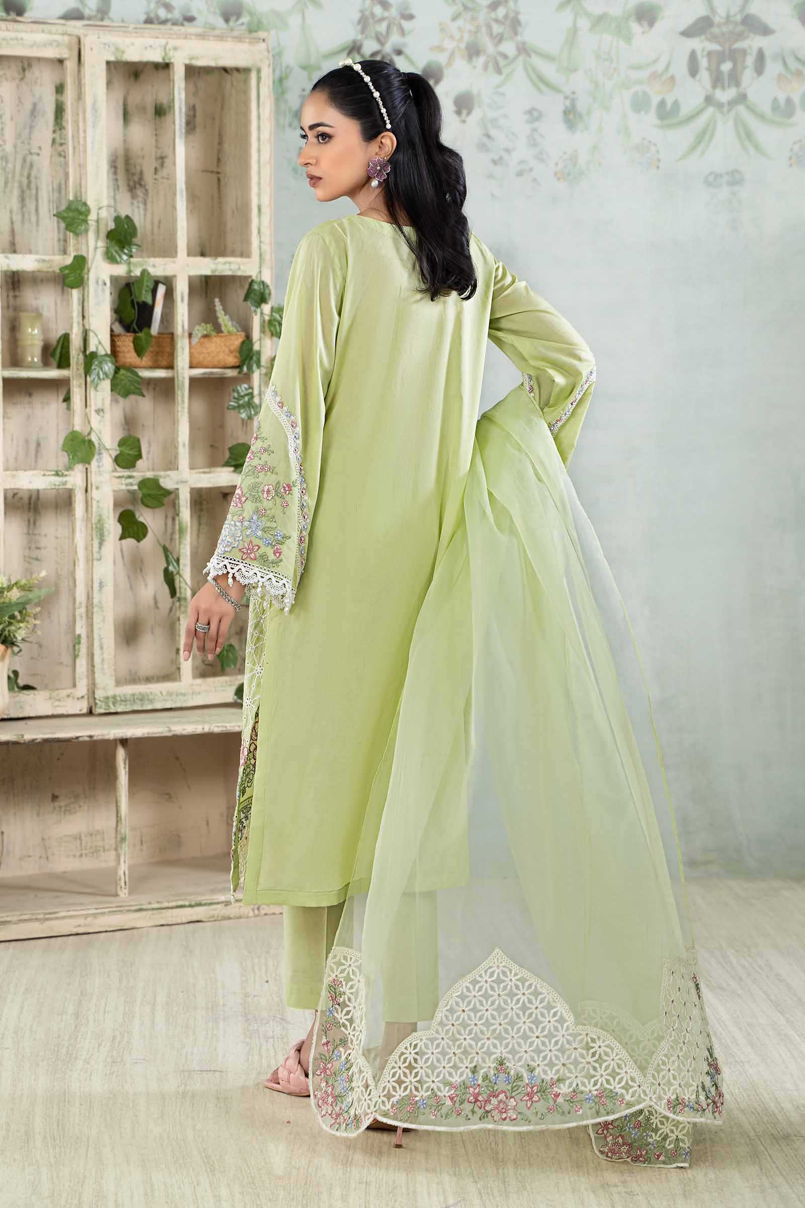 3 Piece Embroidered Lawn Suit