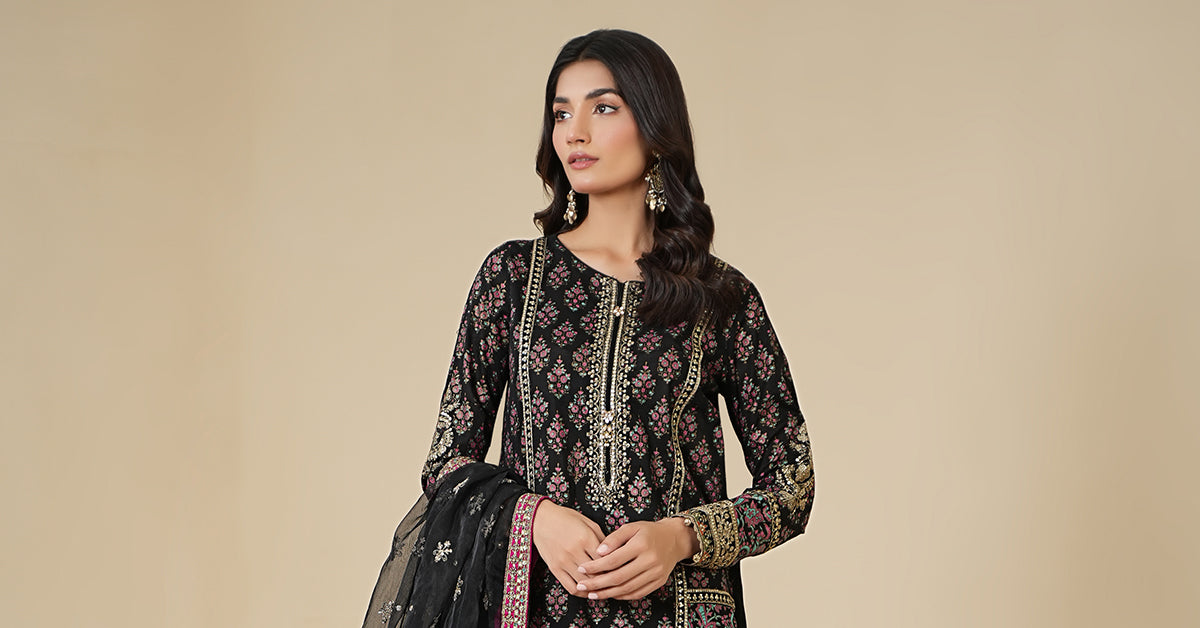 3 Piece Printed Lawn Suit