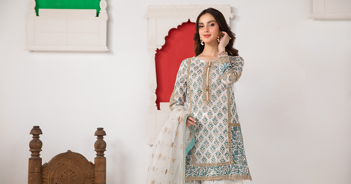 3 Piece Printed Lawn Suit