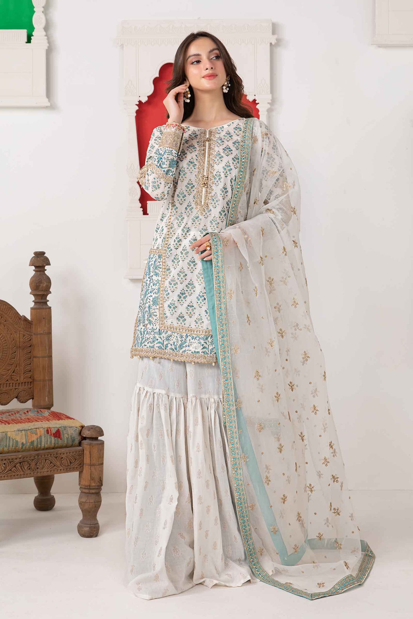 3 Piece Printed Lawn Suit