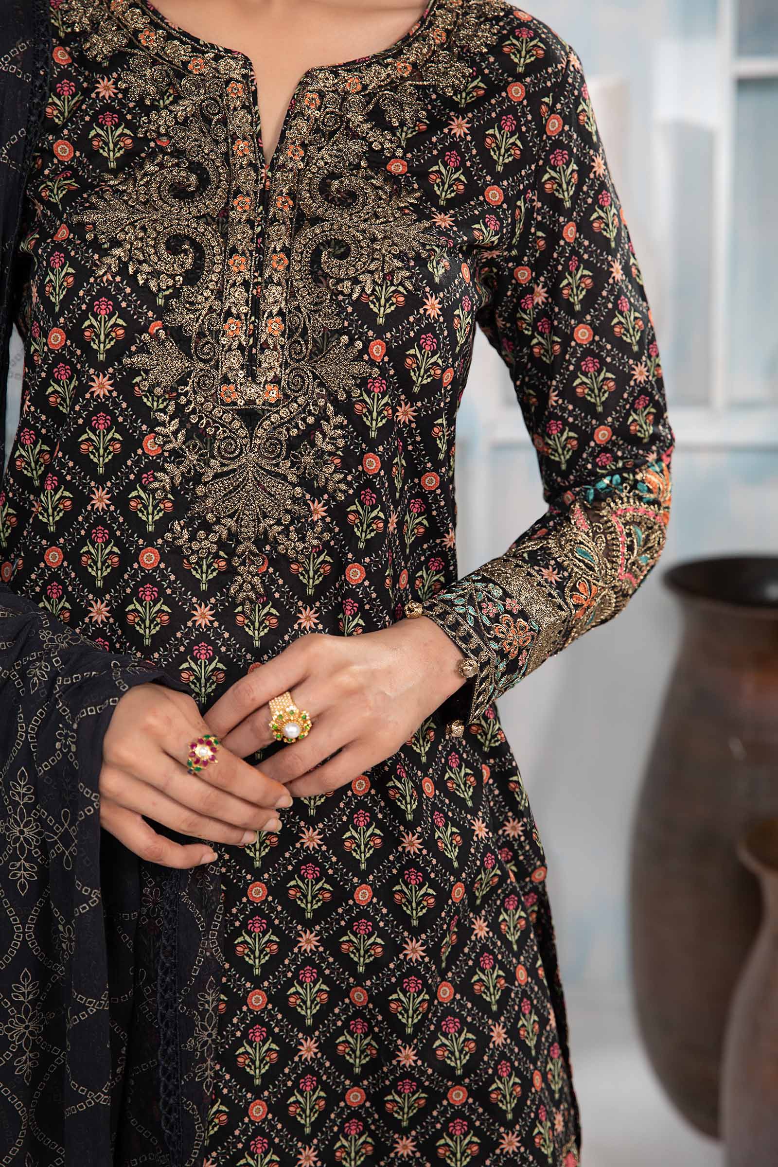 3 Piece Printed Lawn Suit