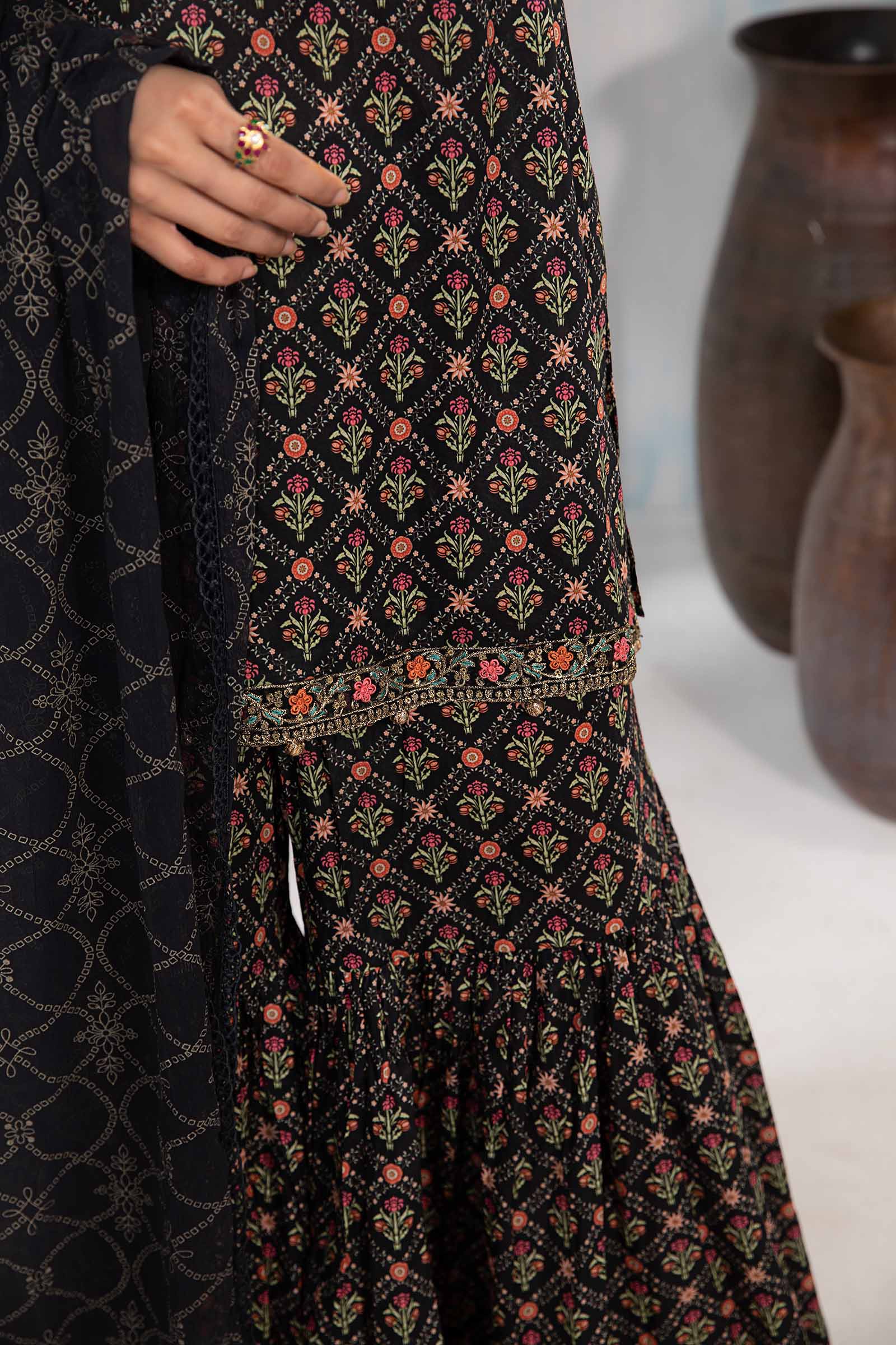 3 Piece Printed Lawn Suit