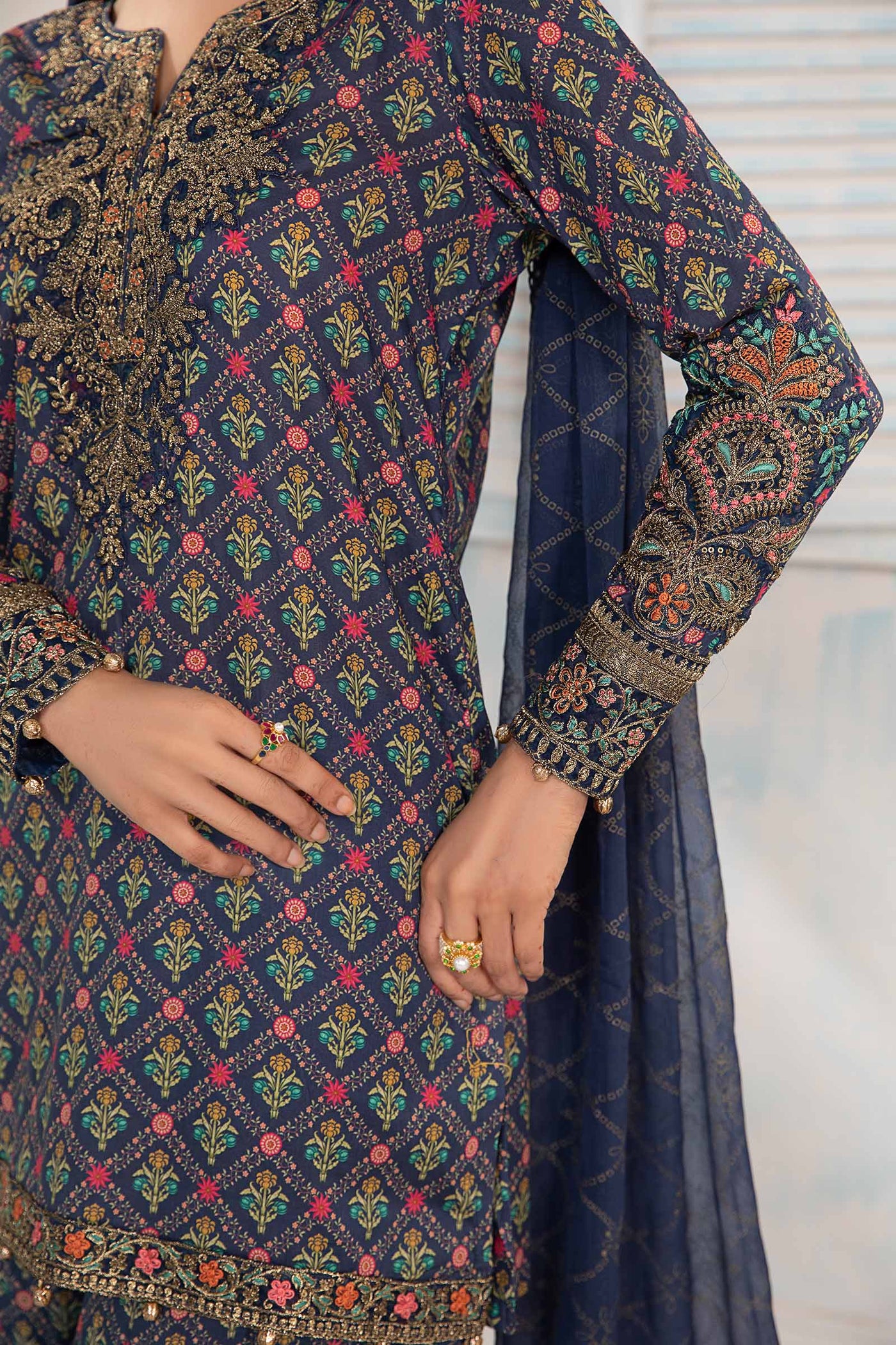 3 Piece Printed Lawn Suit