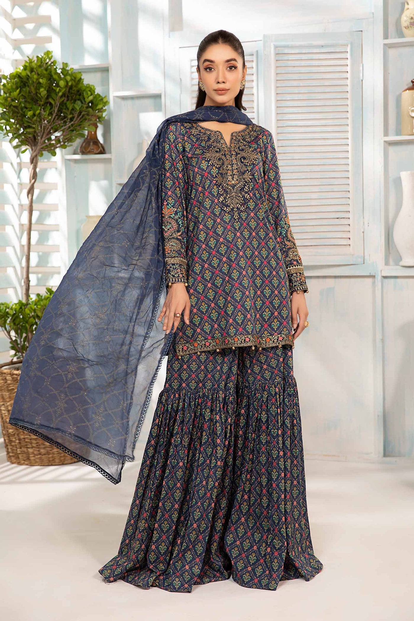 3 Piece Printed Lawn Suit