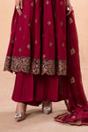 3 Piece Embroidered Jacquard Lawn Suit