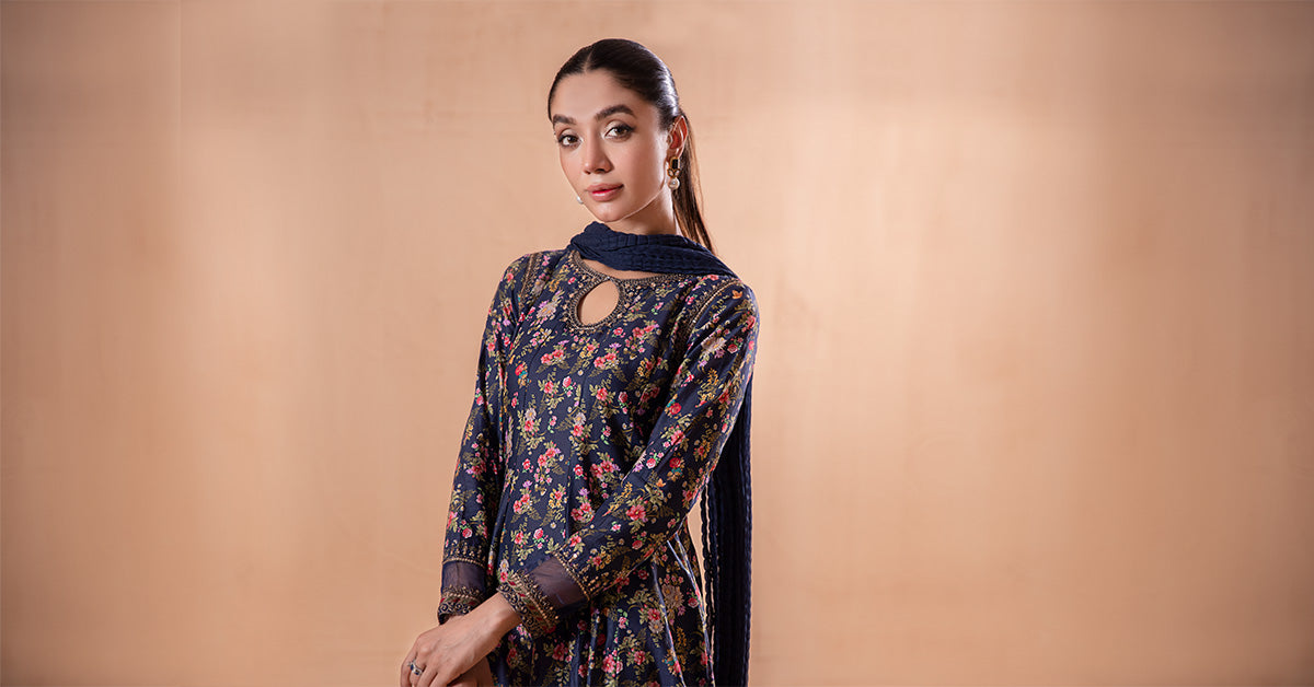 3 Piece Printed Lawn Suit