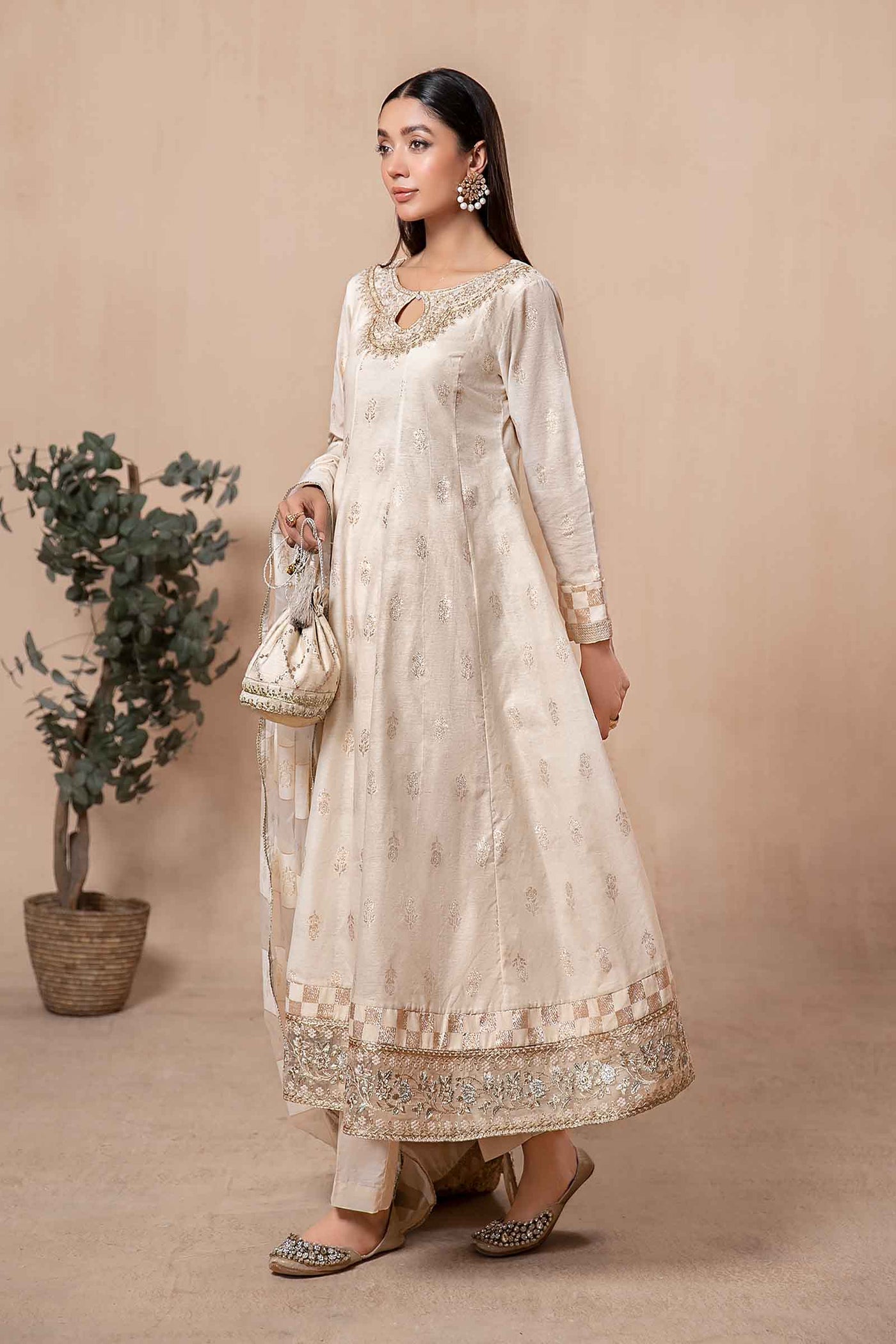 3 Piece Dyed Khadi Karandi Suit