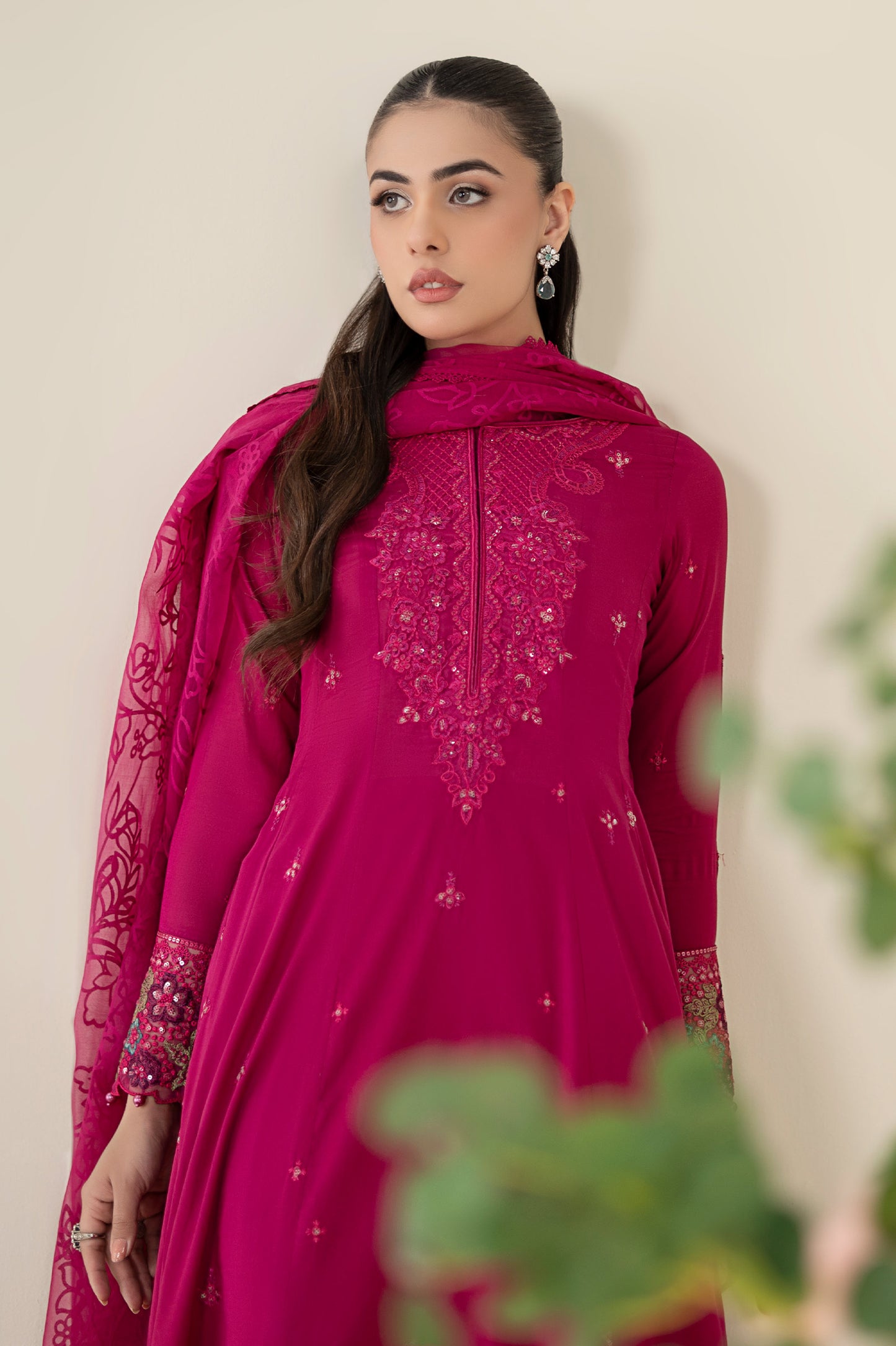 3 Piece Embroidered Lawn Suit