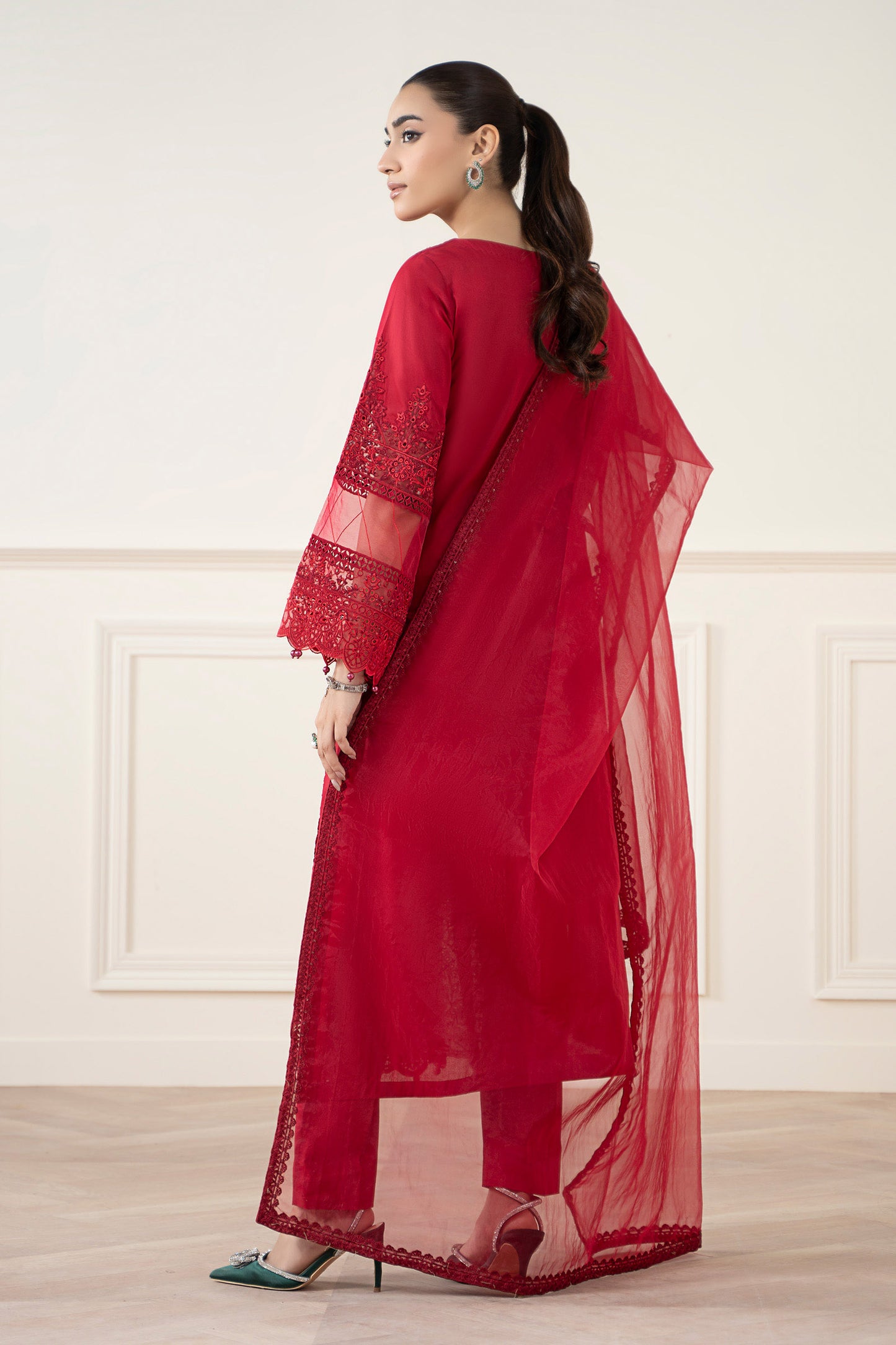 3 Piece Embroidered Lawn Suit