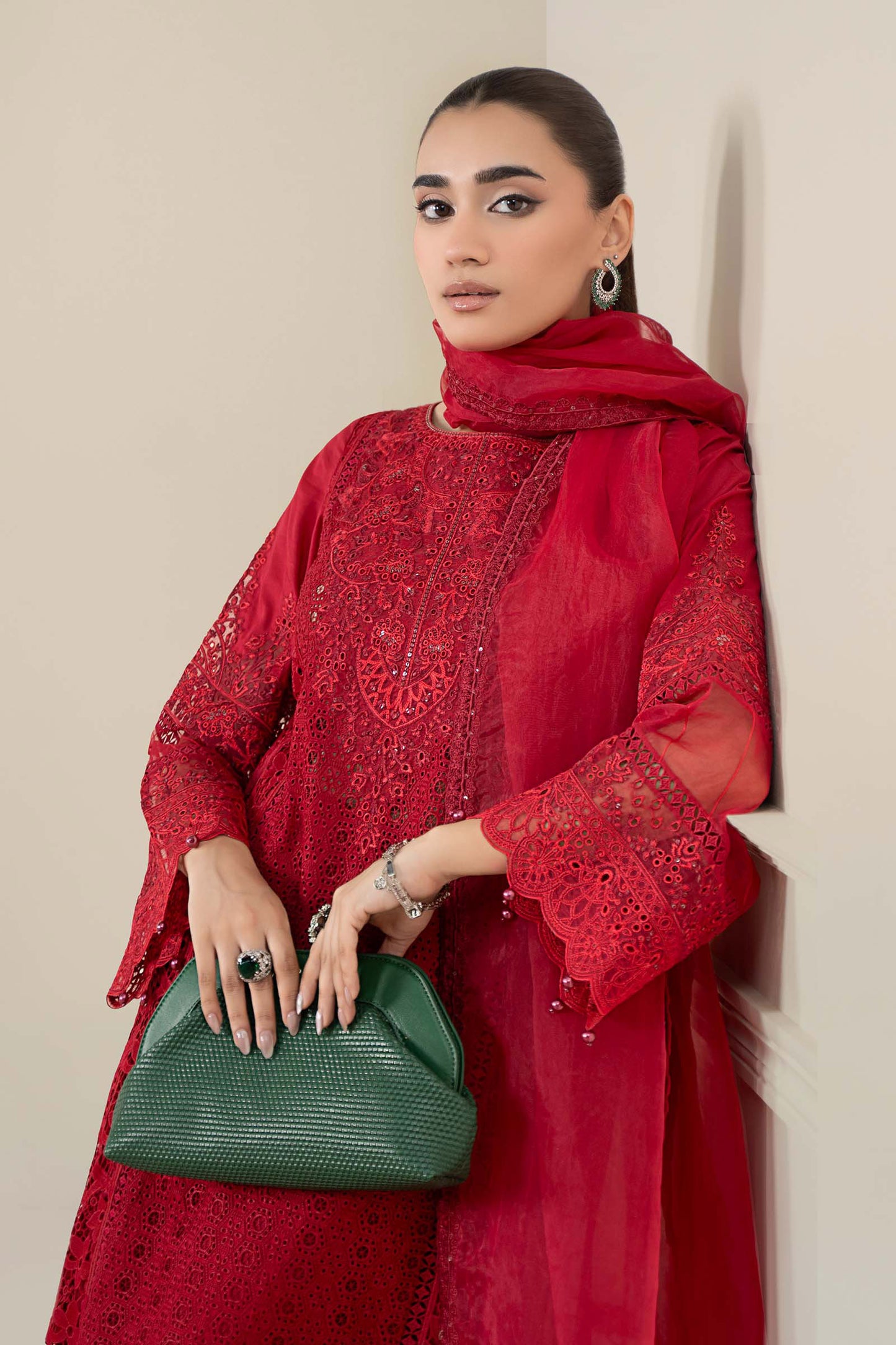 3 Piece Embroidered Lawn Suit