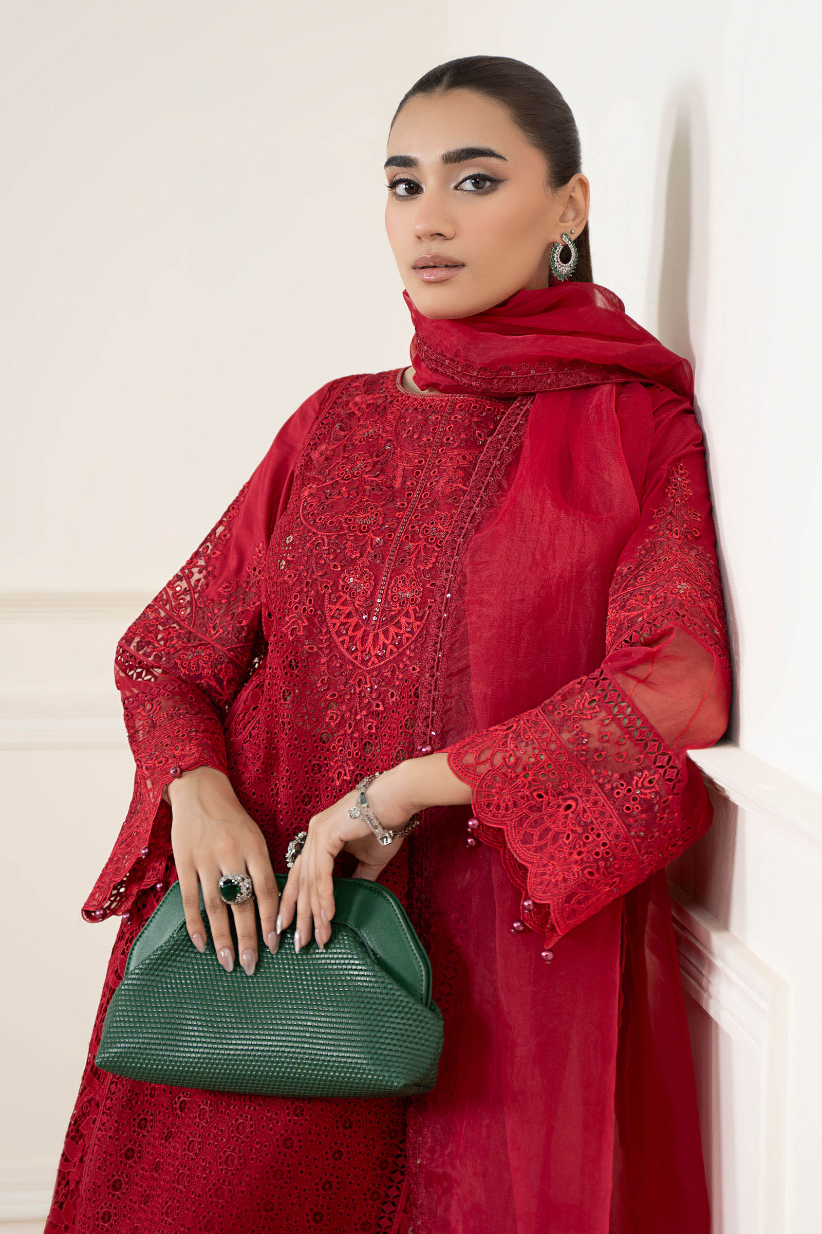 3 Piece Embroidered Lawn Suit