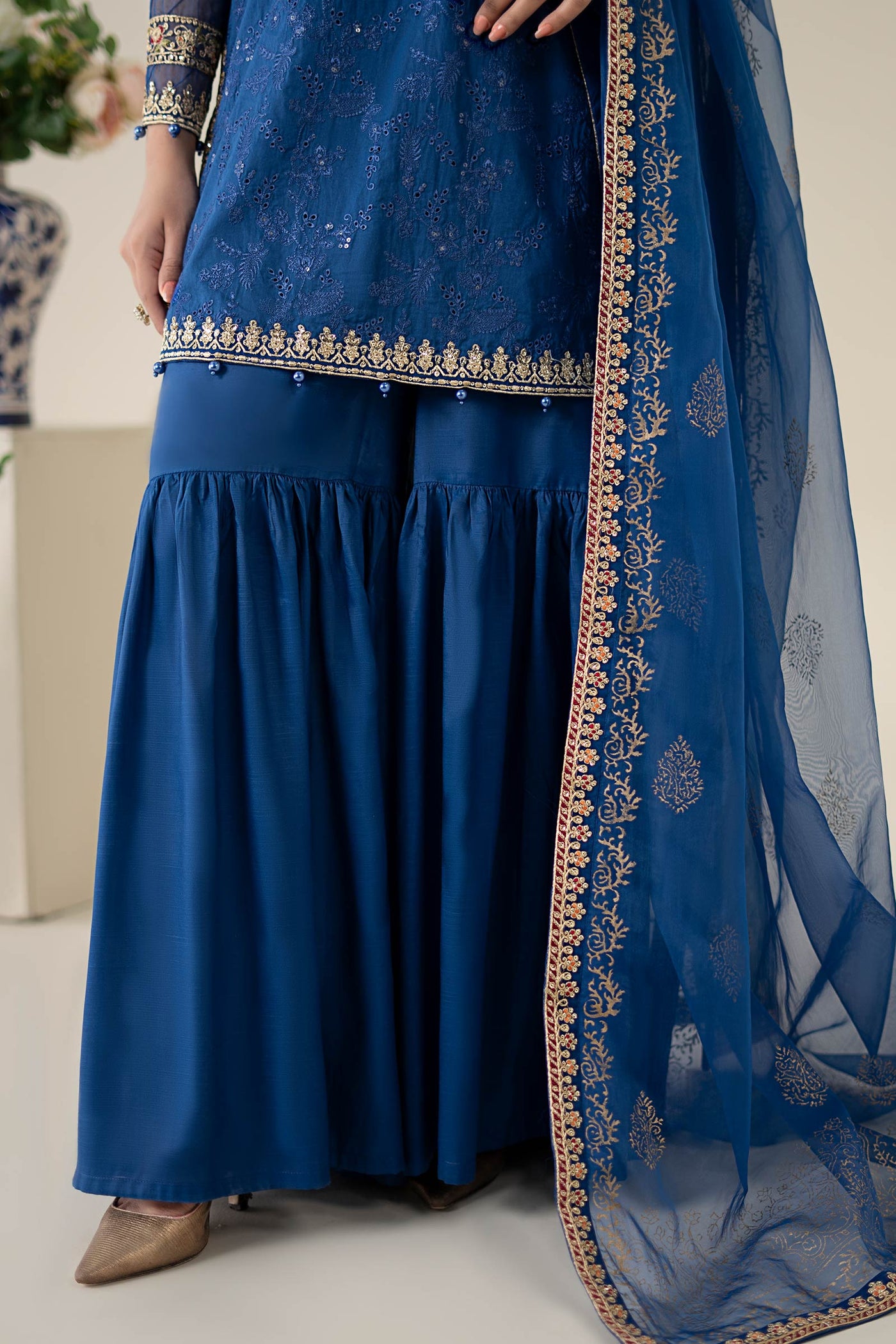3 Piece Embroidered Lawn Suit