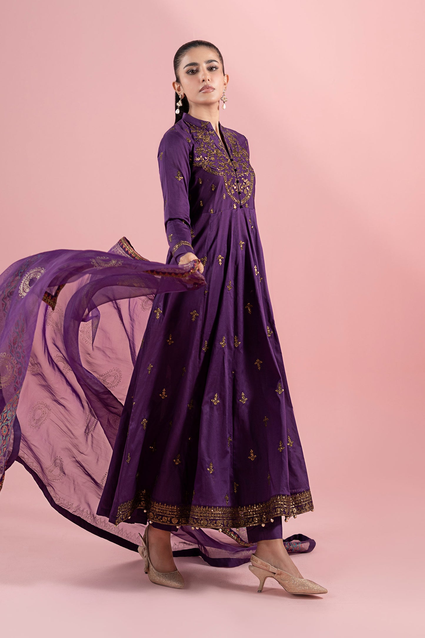 3 Piece Embroidered Lawn Suit