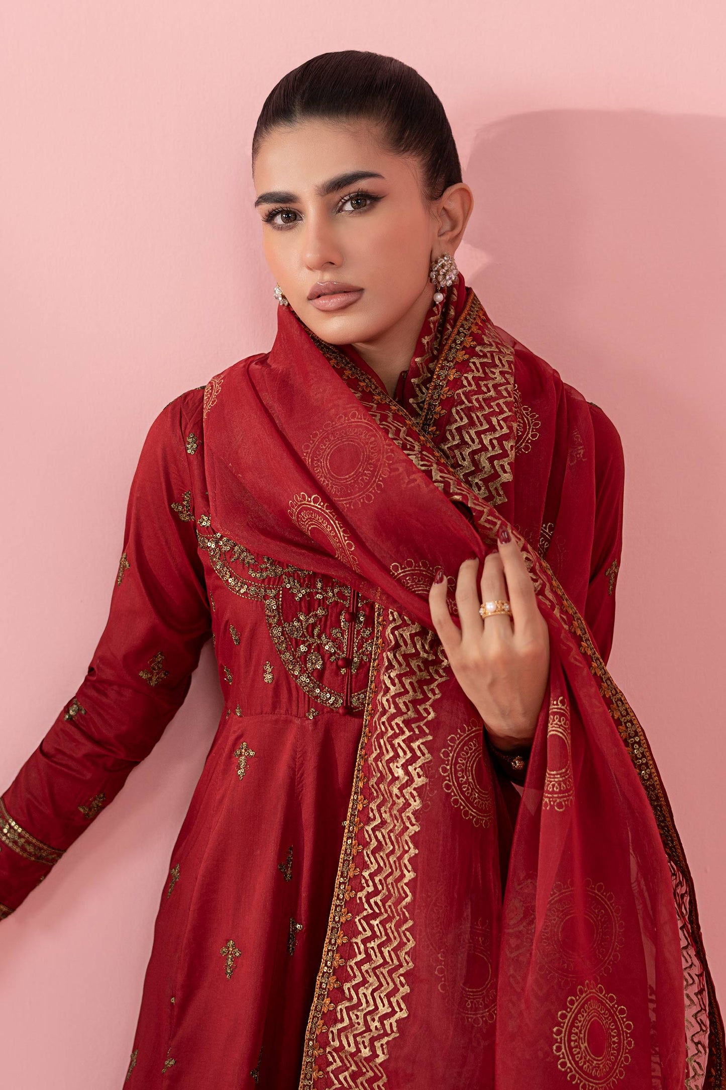 3 Piece Embroidered Lawn Suit