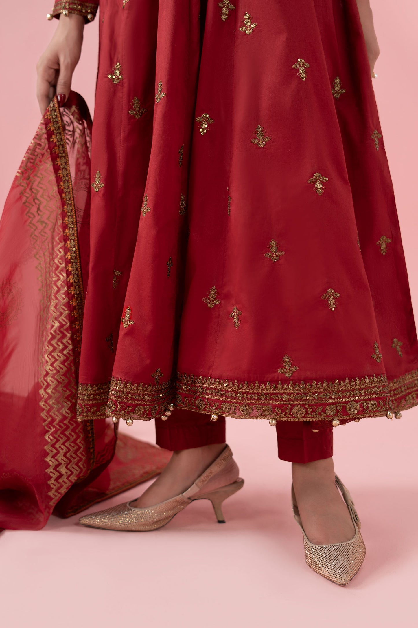 3 Piece Embroidered Lawn Suit