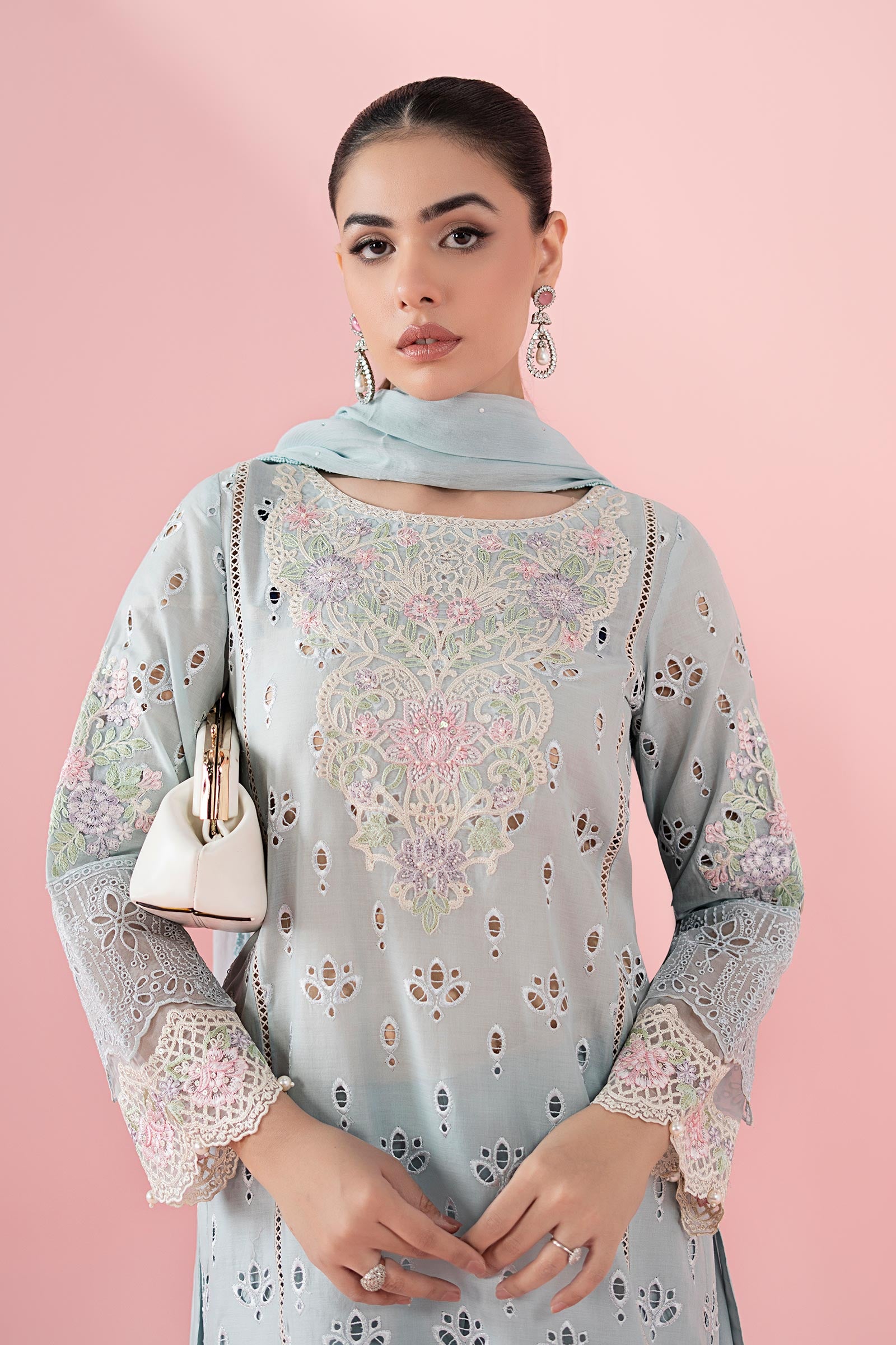 3 Piece Embroidered Lawn Suit