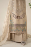 3 Piece Embroidered Dobby Suit