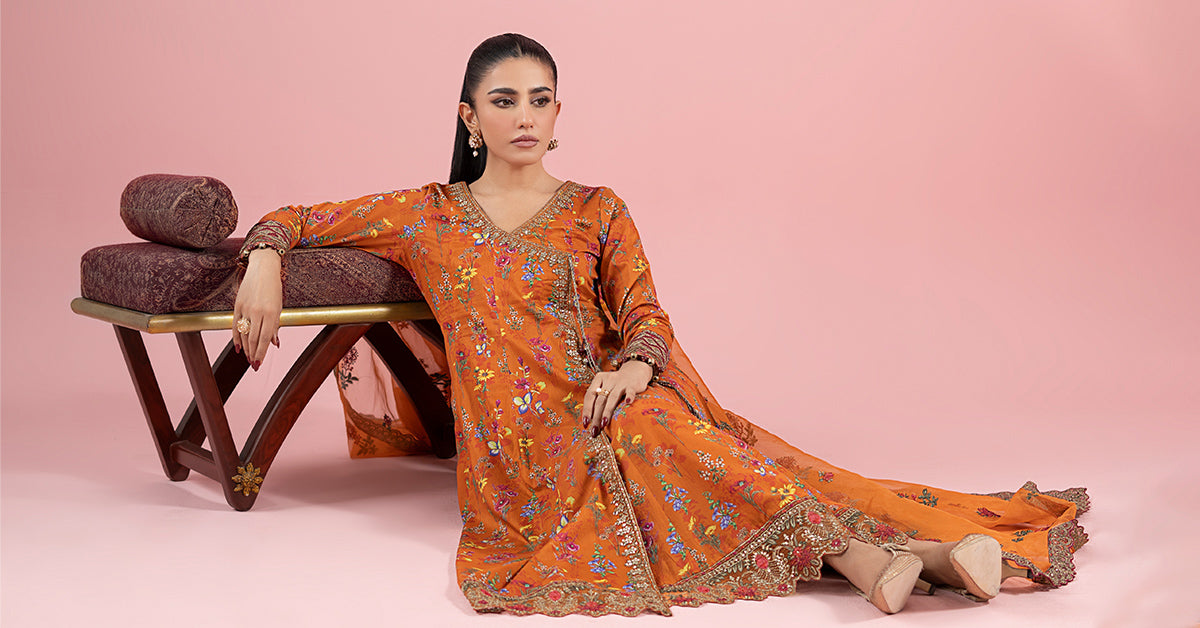 3 Piece Embroidered Lawn Suit