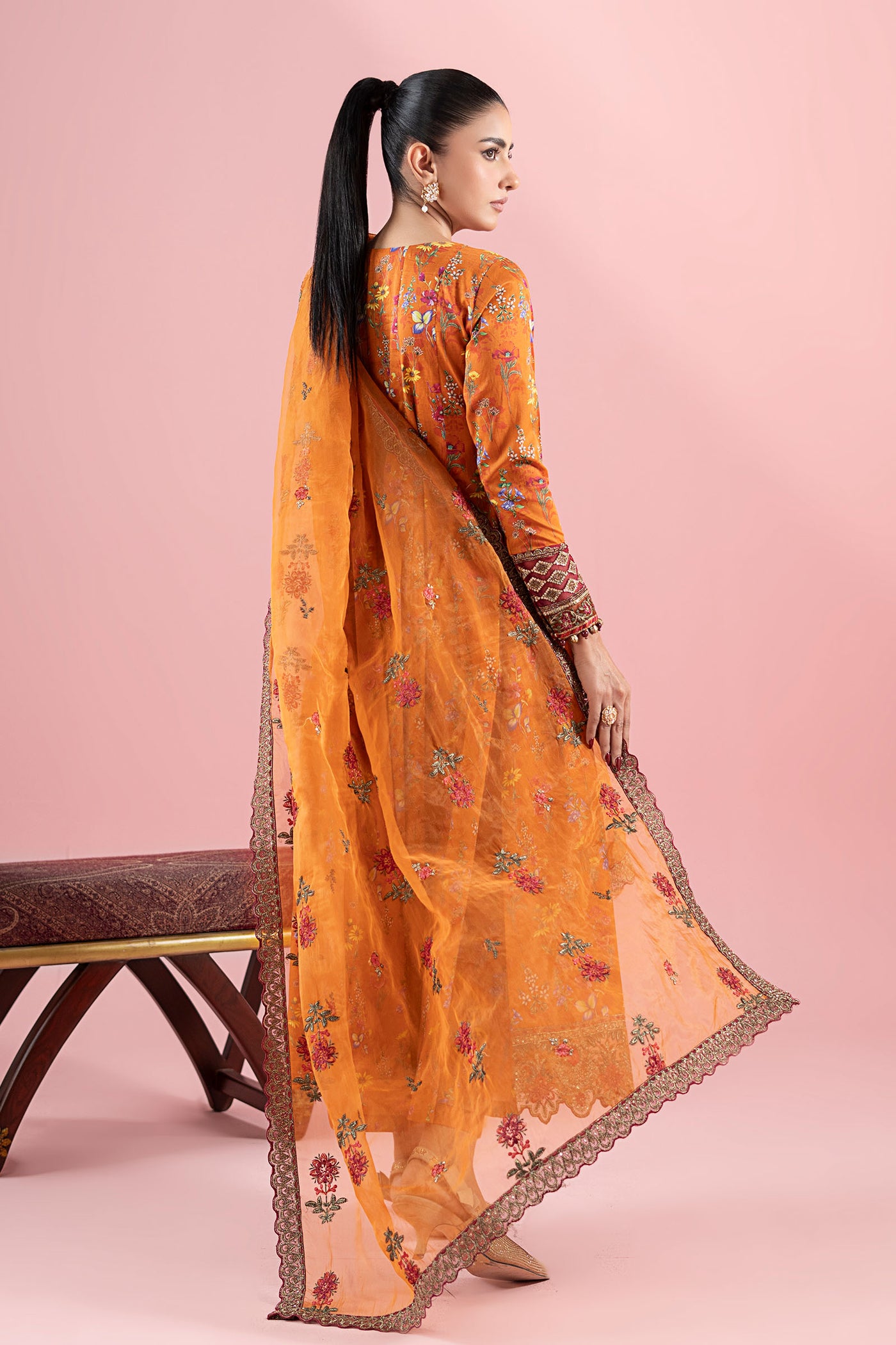 3 Piece Embroidered Lawn Suit