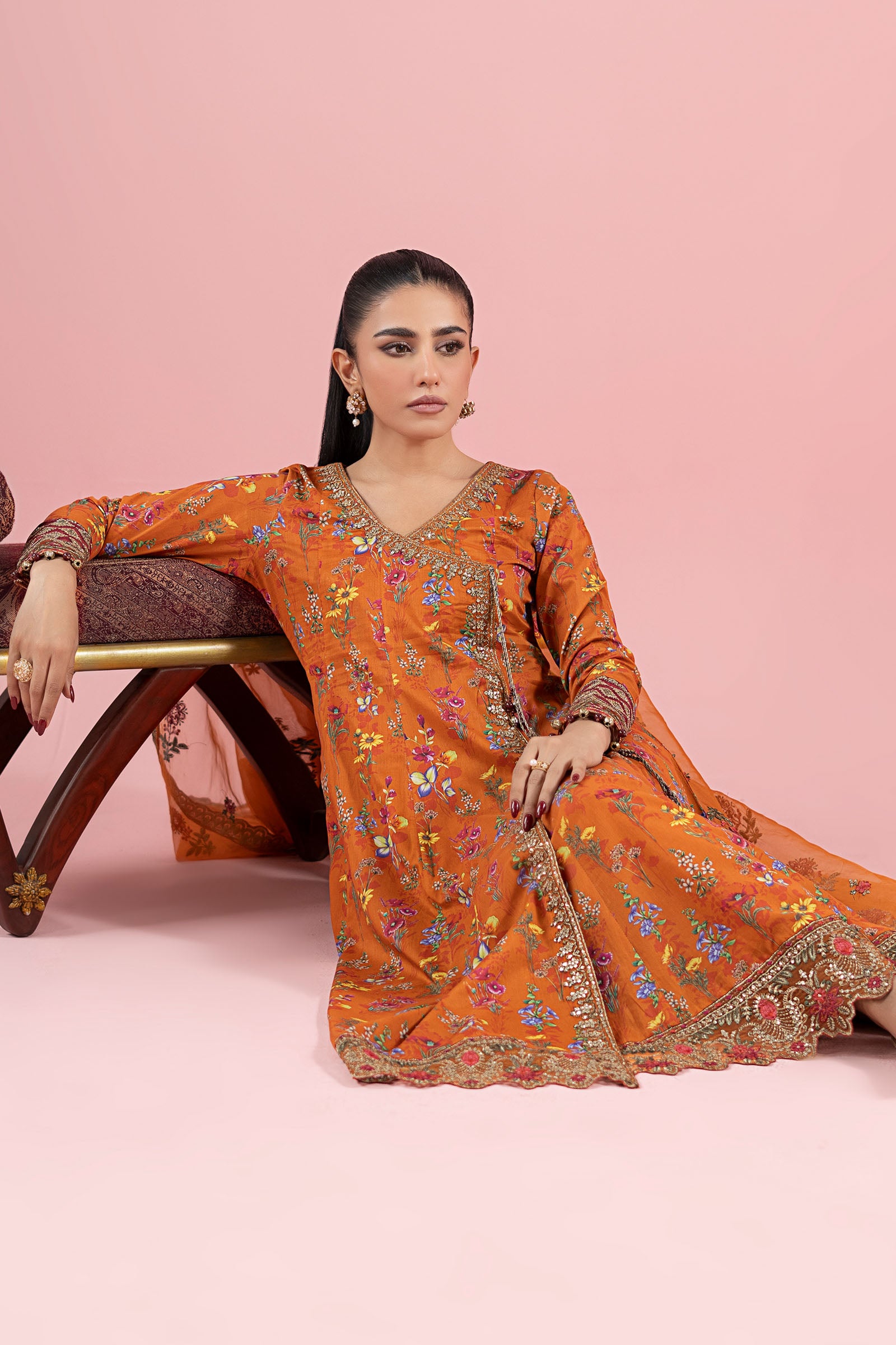 3 Piece Embroidered Lawn Suit