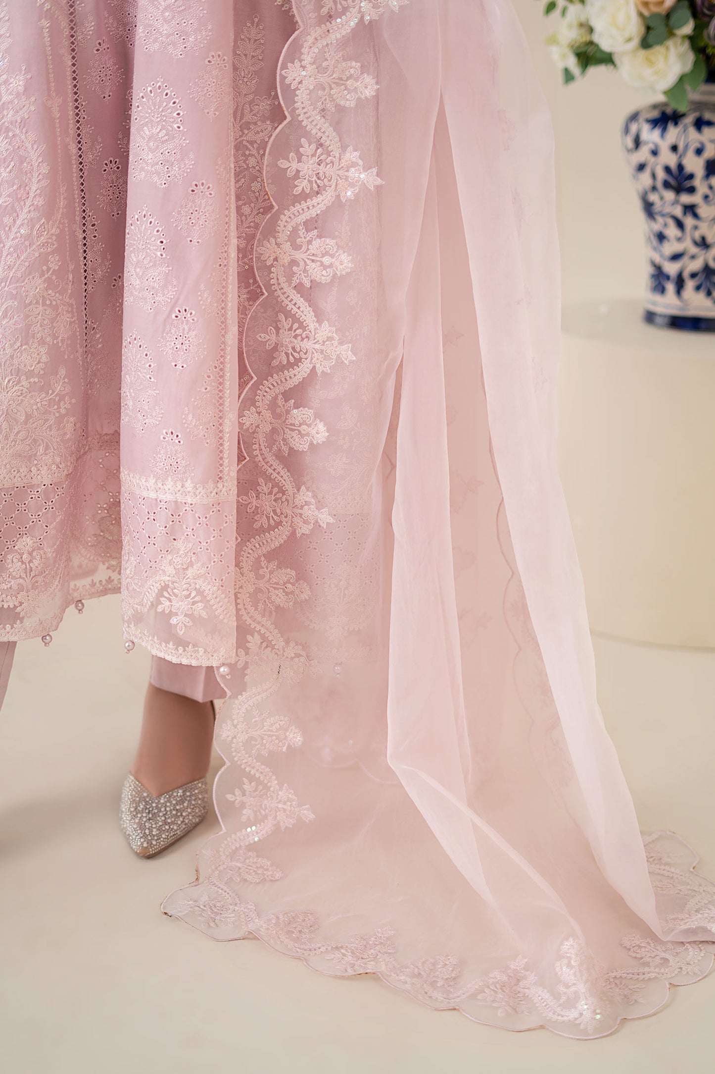 3 Piece Embroidered Lawn Suit