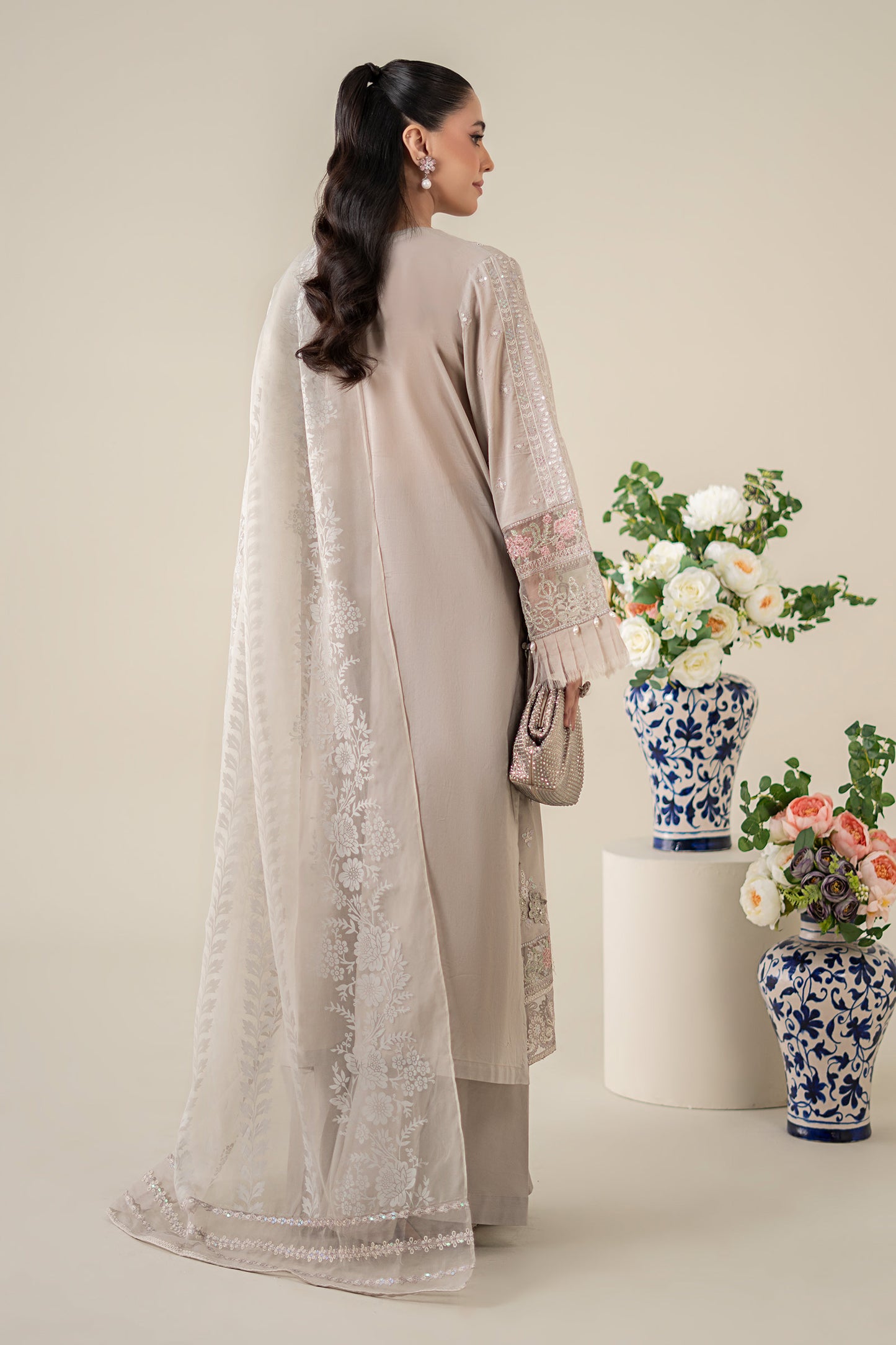 3 Piece Embroidered Lawn Suit