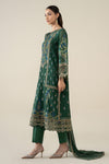 3 Piece Embroidered Jacquard Suit