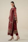 3 Piece Embroidered Jacquard Suit