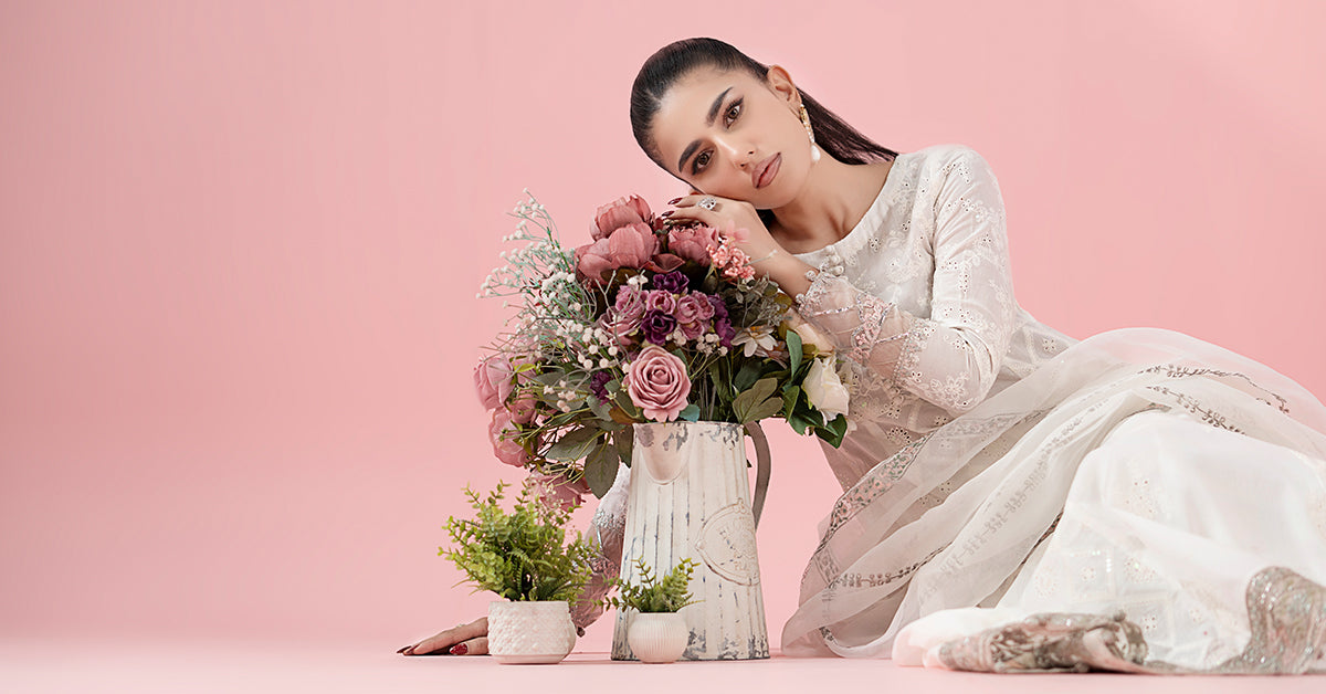 3 Piece Embroidered Lawn Suit