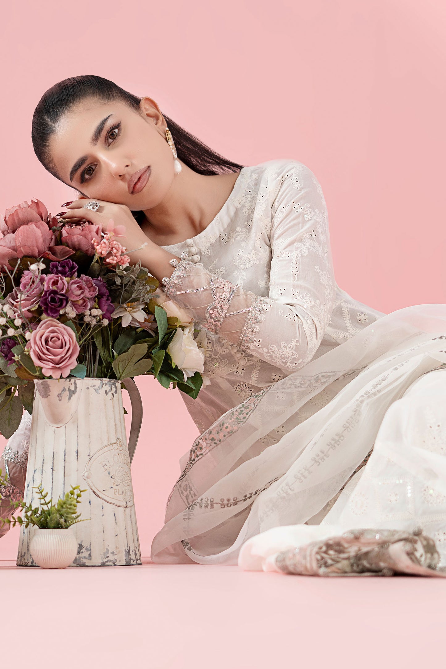 3 Piece Embroidered Lawn Suit