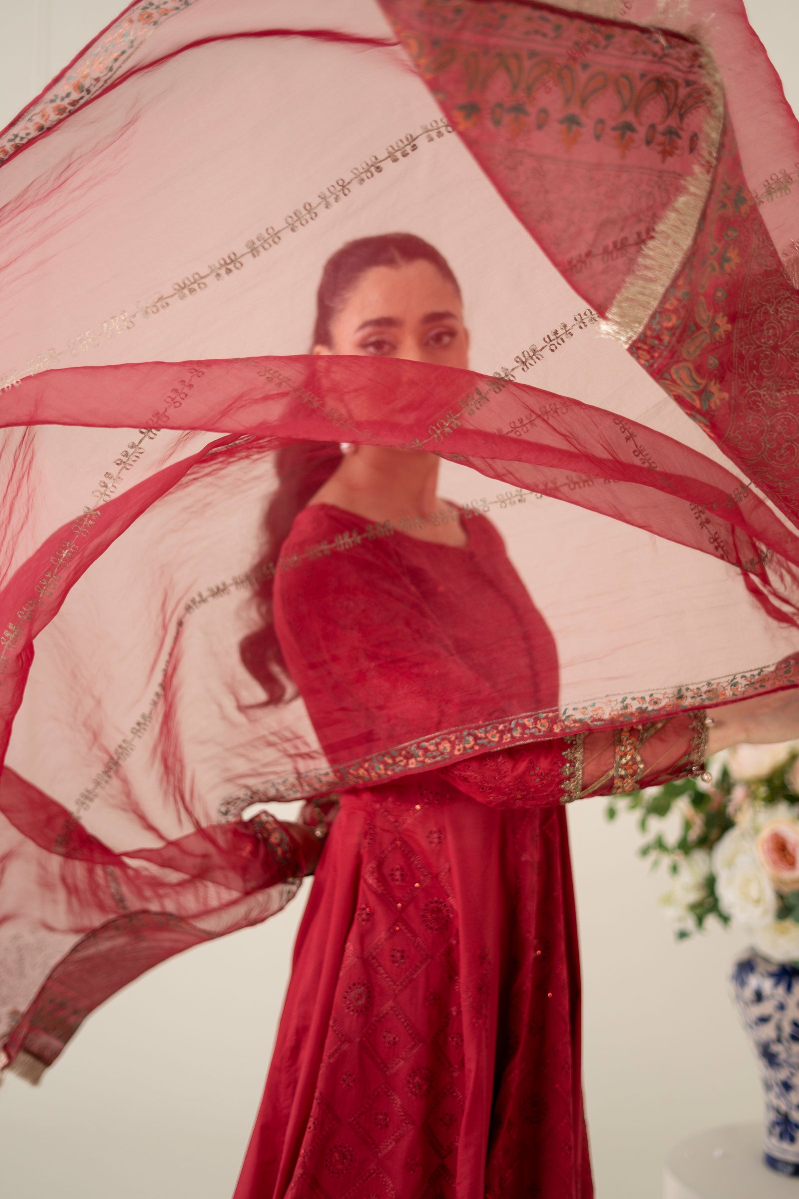 3 Piece Embroidered Lawn Suit