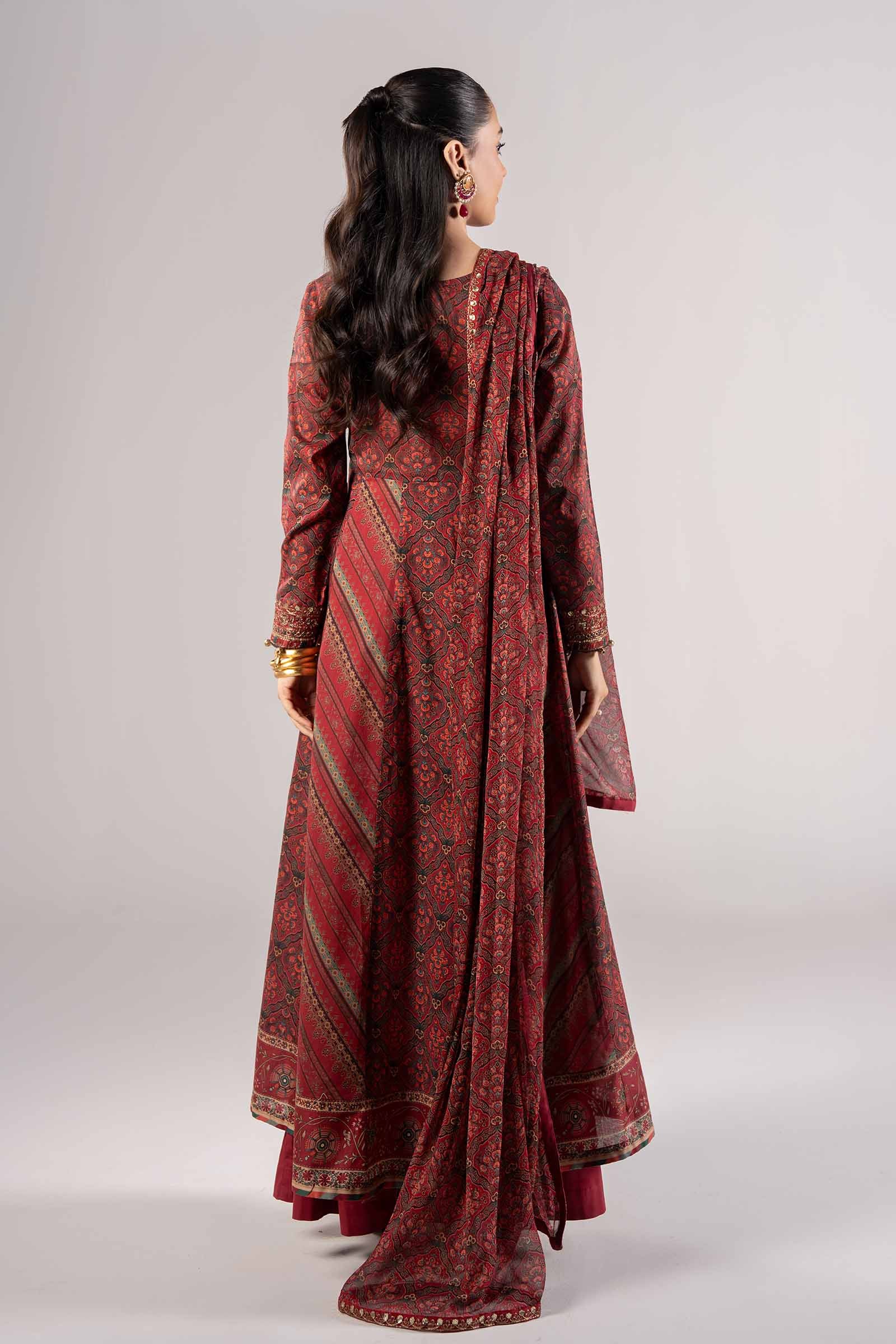 3 Piece Embroidered Lawn Suit