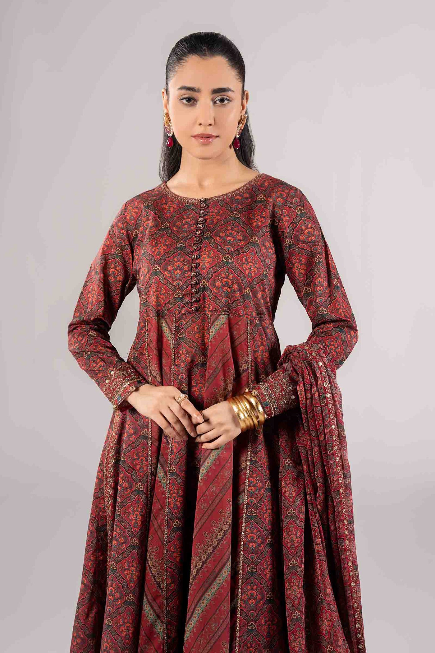3 Piece Embroidered Lawn Suit