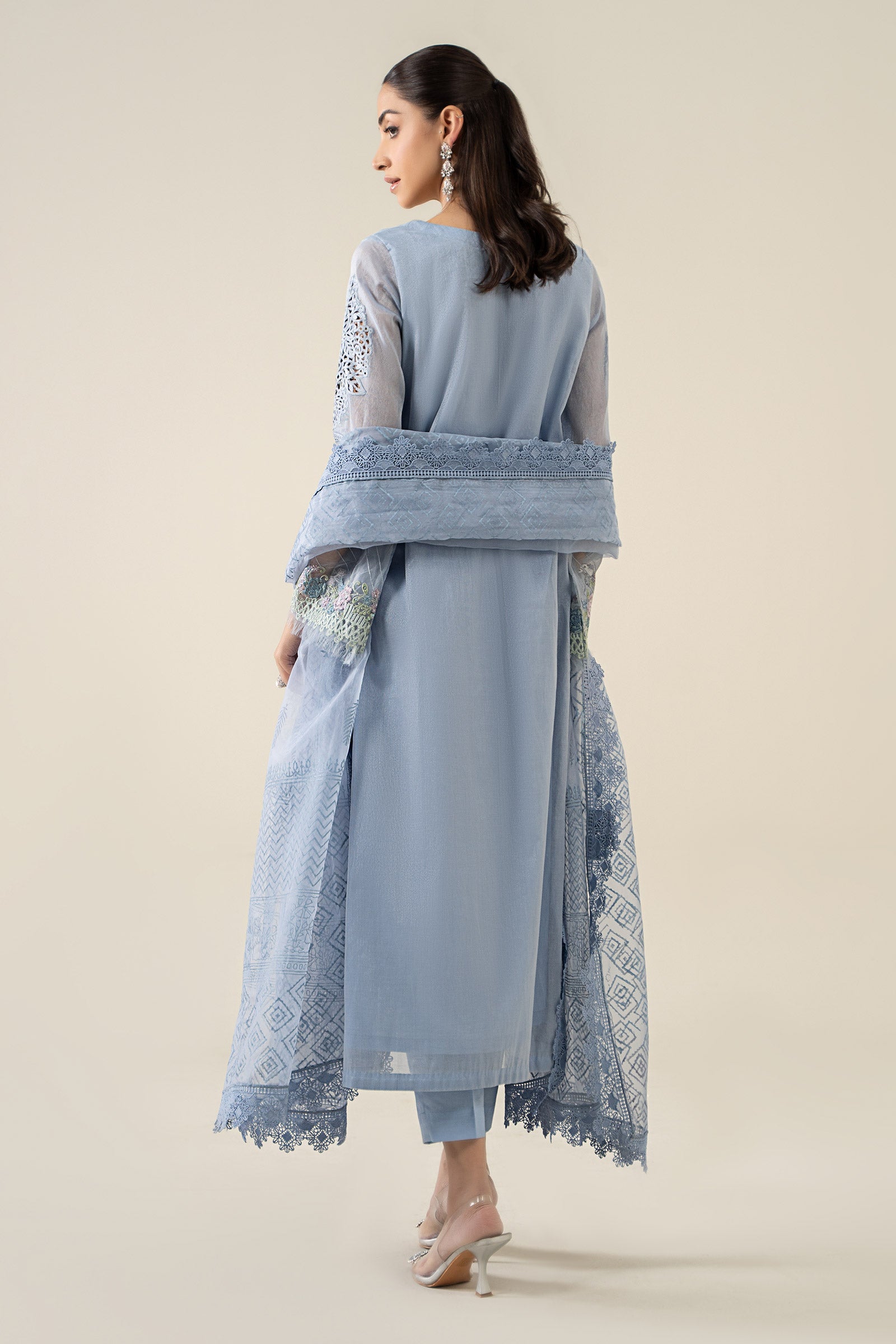 3 Piece Embroidered Masoori Lawn Suit