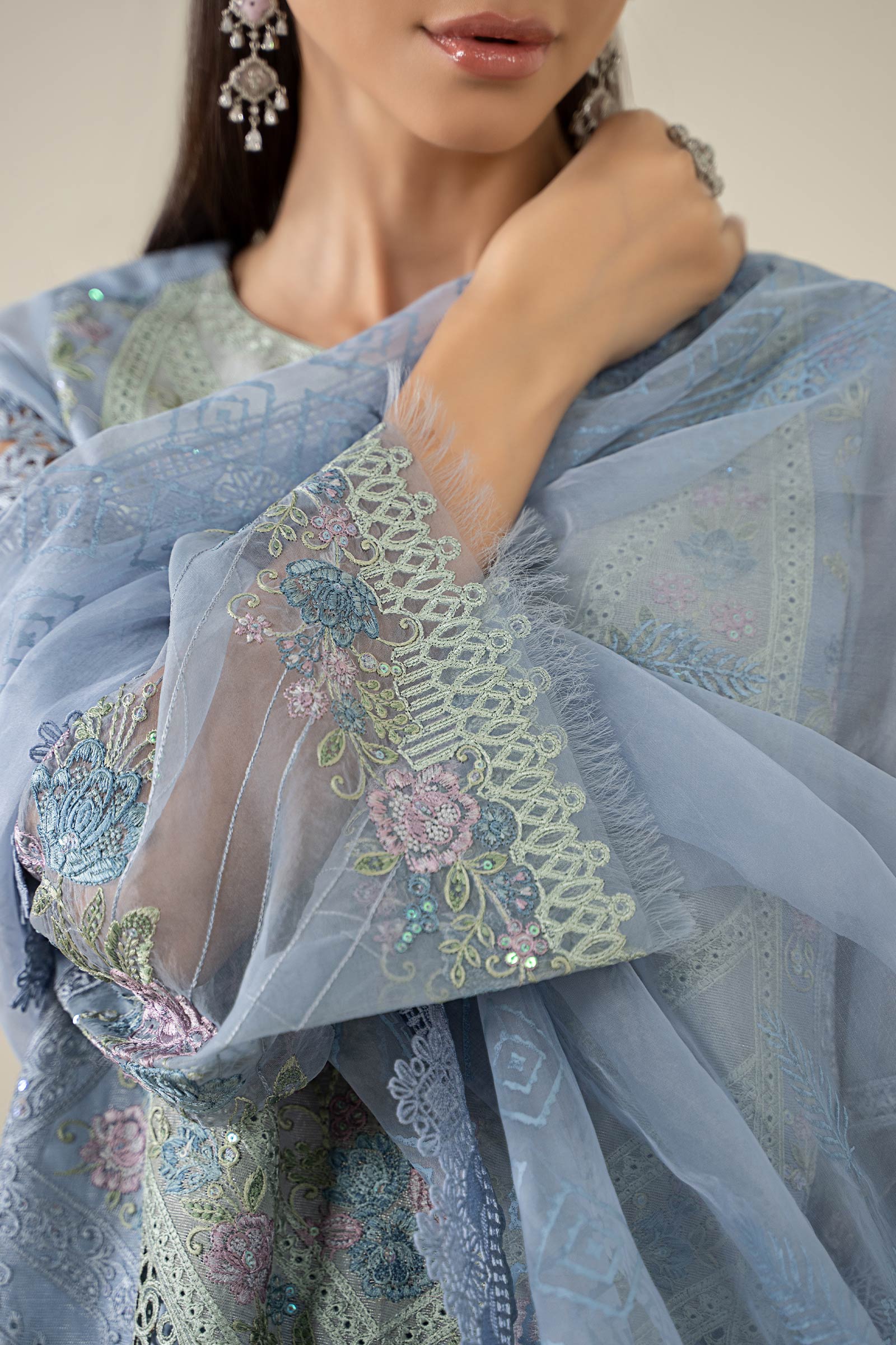 3 Piece Embroidered Masoori Lawn Suit