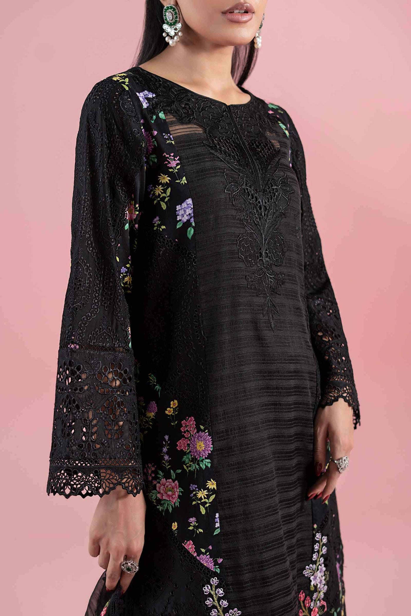 3 Piece Embroidered Lawn Suit