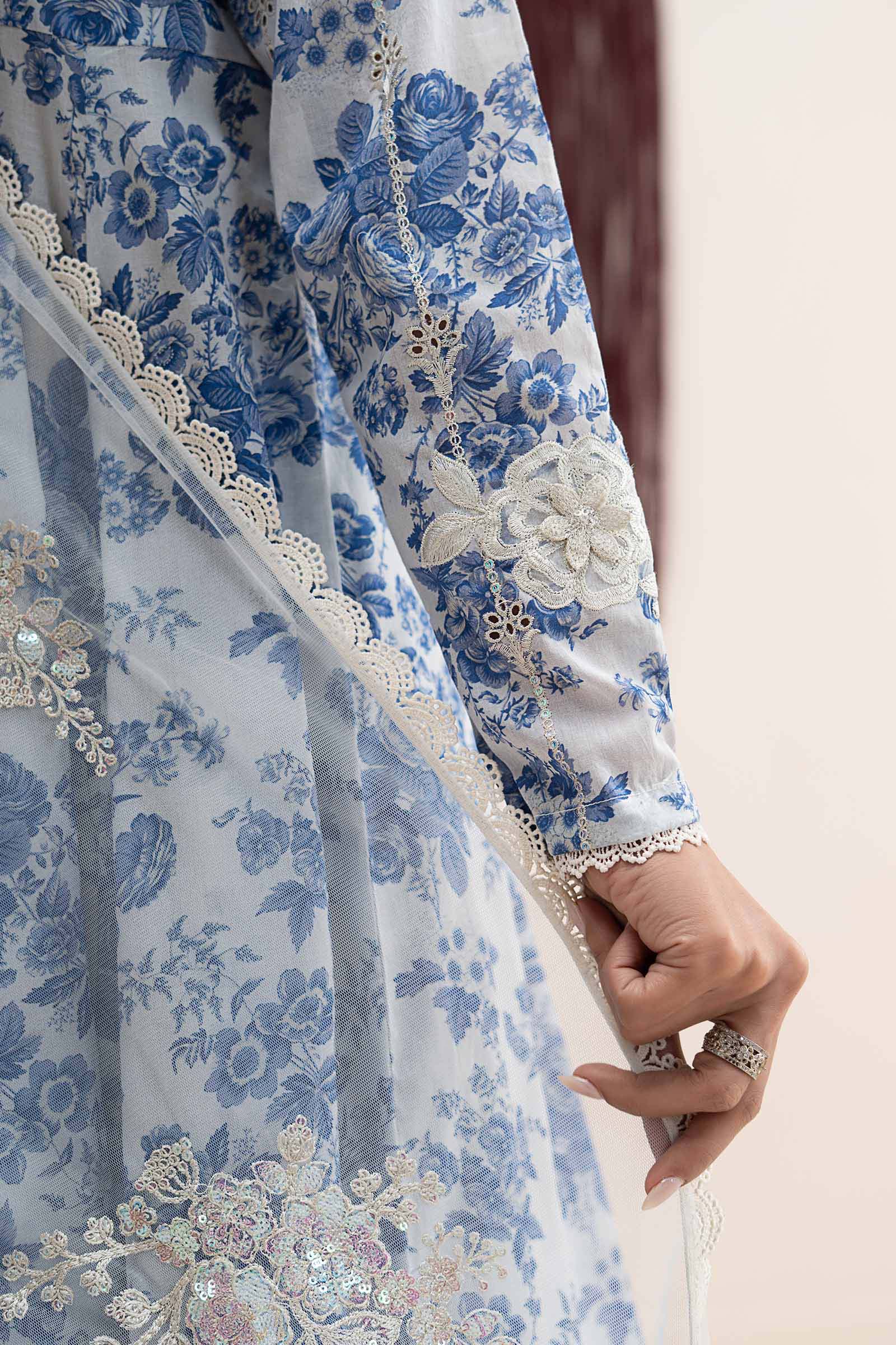 3 Piece Embroidered Lawn Suit