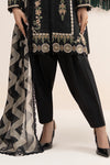 3 Piece Embroidered Dobby Lawn Suit